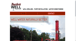Desktop Screenshot of bartlettwelldrilling.com
